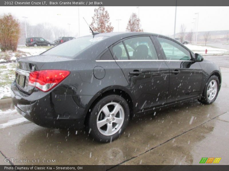 Black Granite Metallic / Jet Black 2012 Chevrolet Cruze LT