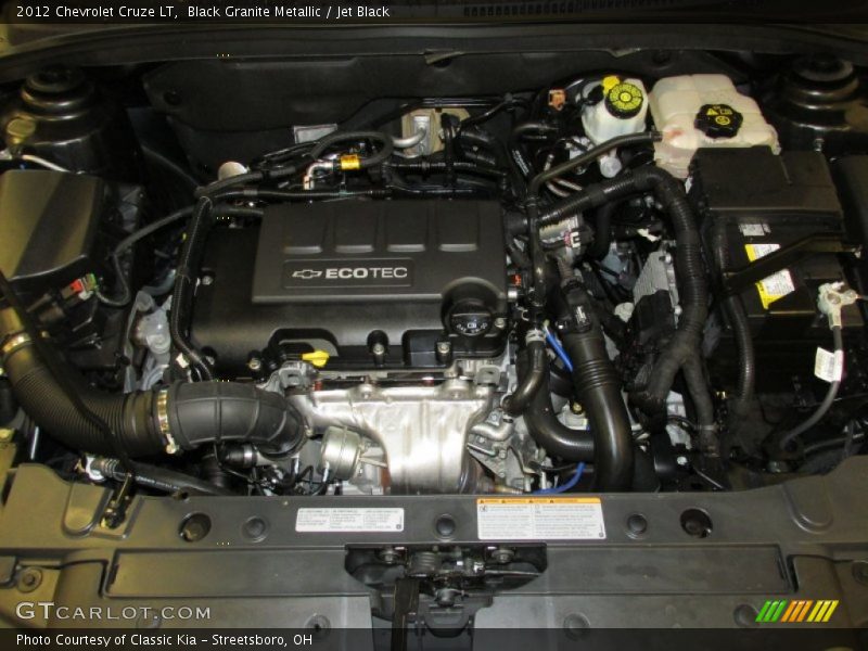 Black Granite Metallic / Jet Black 2012 Chevrolet Cruze LT
