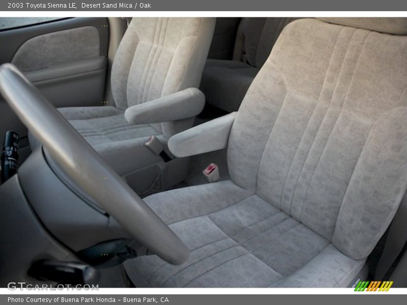 Desert Sand Mica / Oak 2003 Toyota Sienna LE