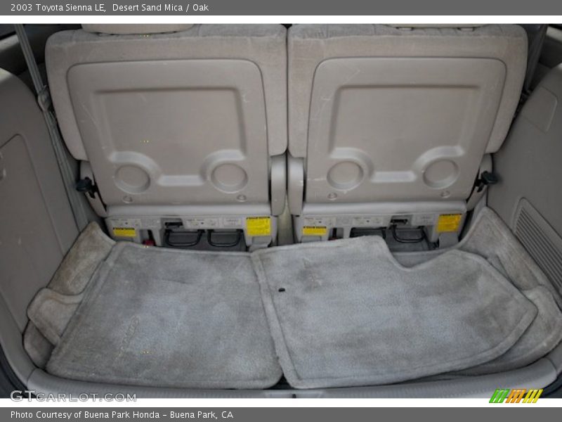 Desert Sand Mica / Oak 2003 Toyota Sienna LE