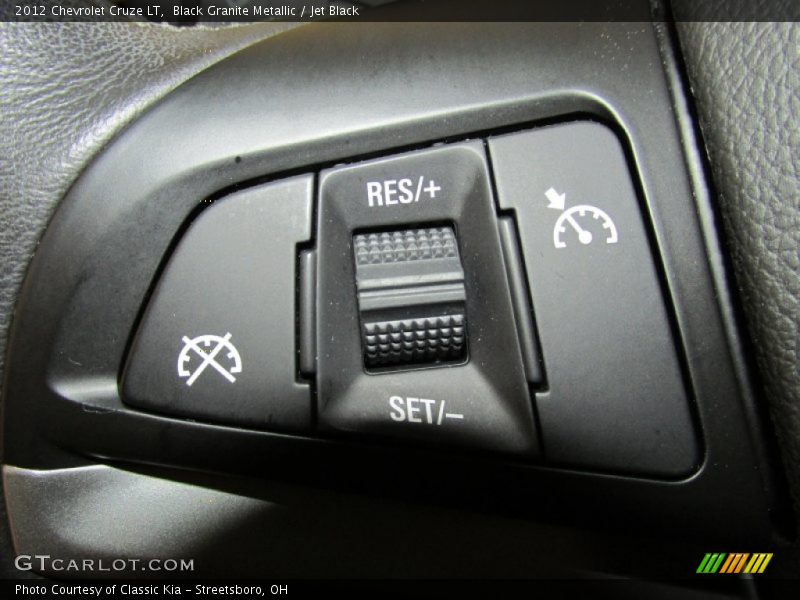 Black Granite Metallic / Jet Black 2012 Chevrolet Cruze LT