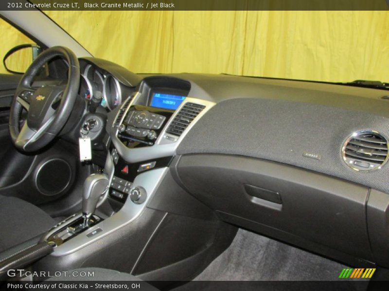 Black Granite Metallic / Jet Black 2012 Chevrolet Cruze LT