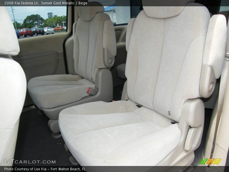 Sunset Gold Metallic / Beige 2008 Kia Sedona LX