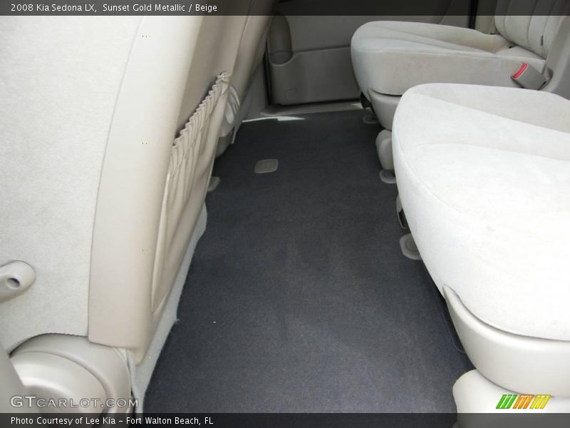 Sunset Gold Metallic / Beige 2008 Kia Sedona LX
