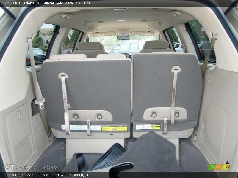 Sunset Gold Metallic / Beige 2008 Kia Sedona LX