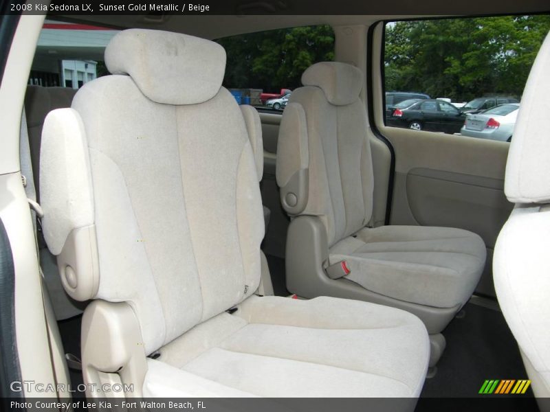 Sunset Gold Metallic / Beige 2008 Kia Sedona LX