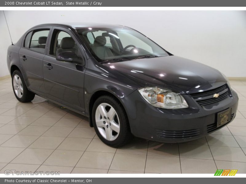 Slate Metallic / Gray 2008 Chevrolet Cobalt LT Sedan