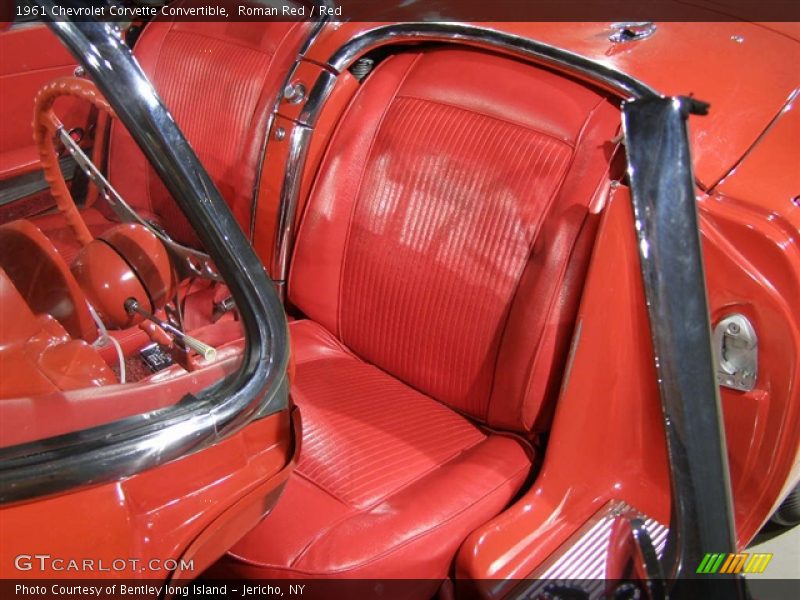 Roman Red / Red 1961 Chevrolet Corvette Convertible
