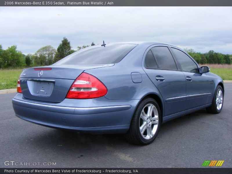 Platinum Blue Metallic / Ash 2006 Mercedes-Benz E 350 Sedan