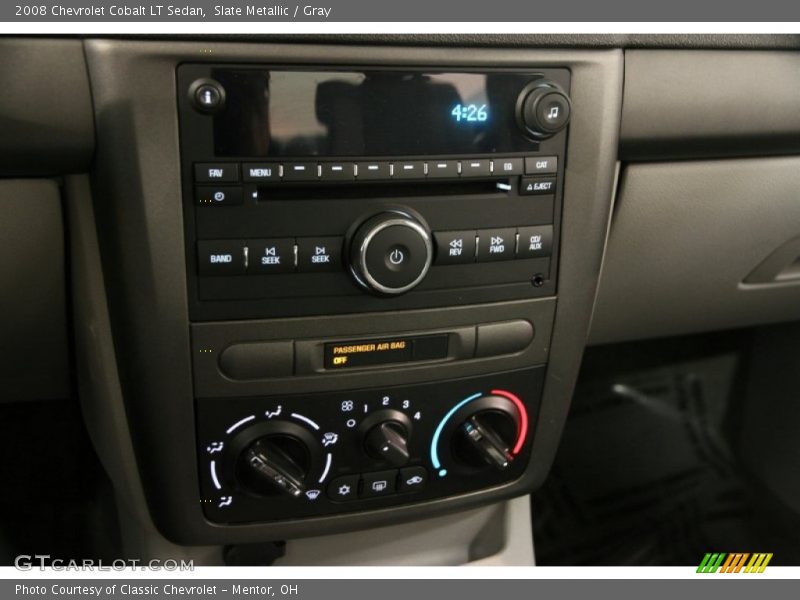 Slate Metallic / Gray 2008 Chevrolet Cobalt LT Sedan