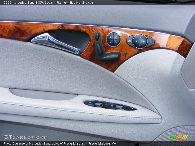 Platinum Blue Metallic / Ash 2006 Mercedes-Benz E 350 Sedan