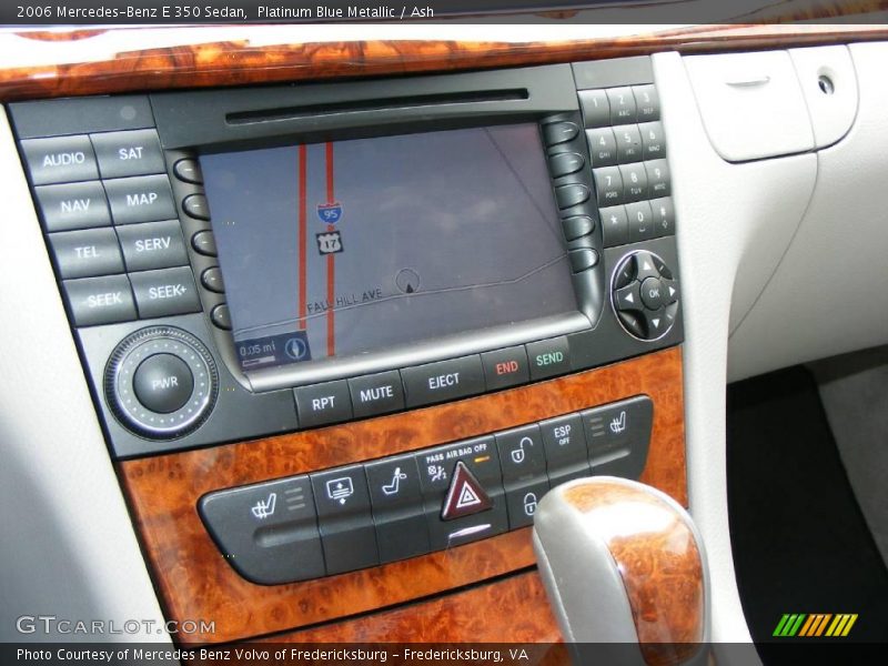 Platinum Blue Metallic / Ash 2006 Mercedes-Benz E 350 Sedan