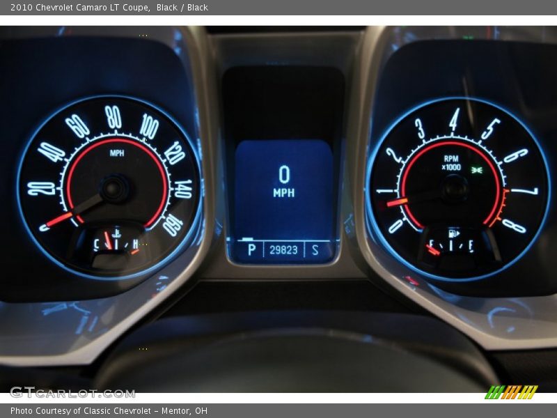 Black / Black 2010 Chevrolet Camaro LT Coupe