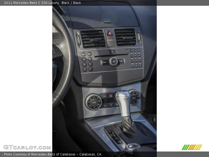 Black / Black 2011 Mercedes-Benz C 300 Luxury