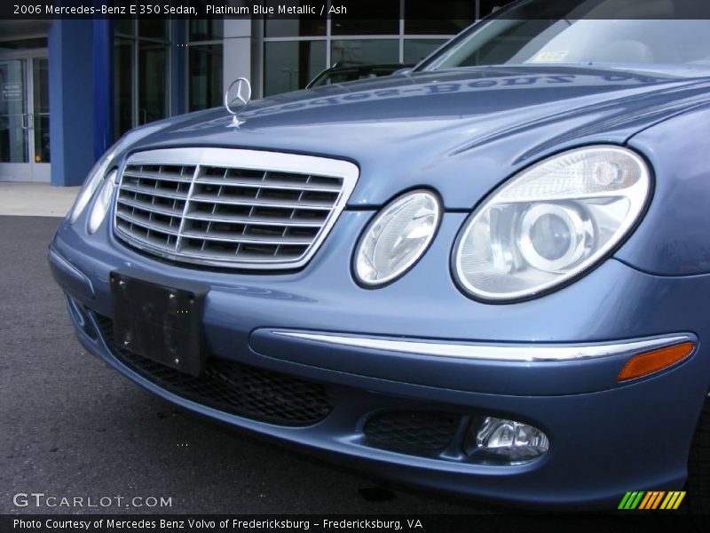 Platinum Blue Metallic / Ash 2006 Mercedes-Benz E 350 Sedan