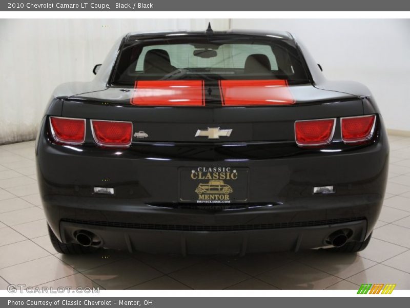 Black / Black 2010 Chevrolet Camaro LT Coupe