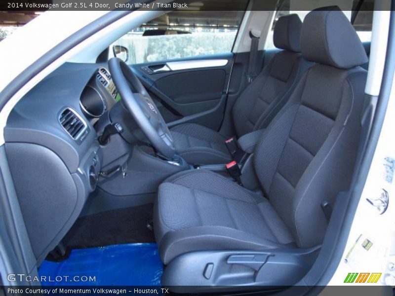  2014 Golf 2.5L 4 Door Titan Black Interior