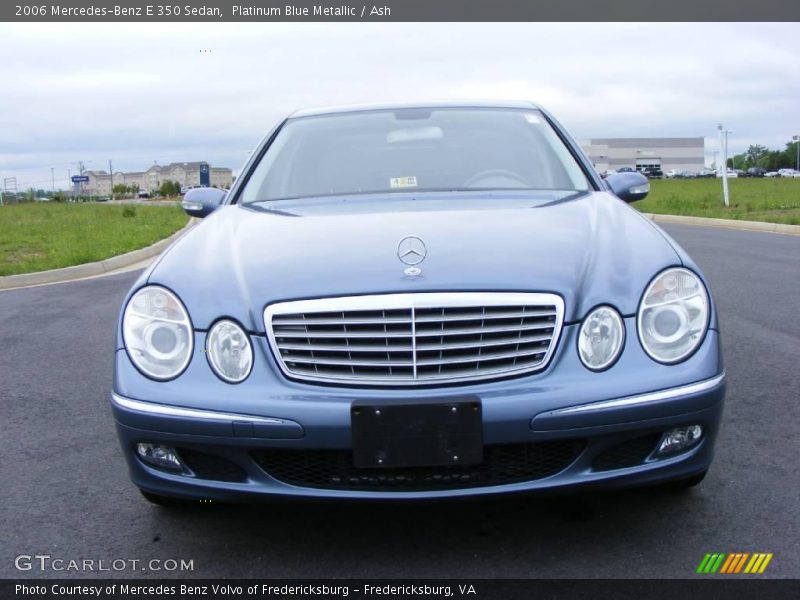 Platinum Blue Metallic / Ash 2006 Mercedes-Benz E 350 Sedan