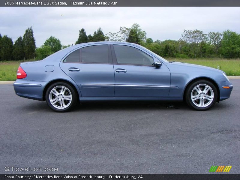 Platinum Blue Metallic / Ash 2006 Mercedes-Benz E 350 Sedan