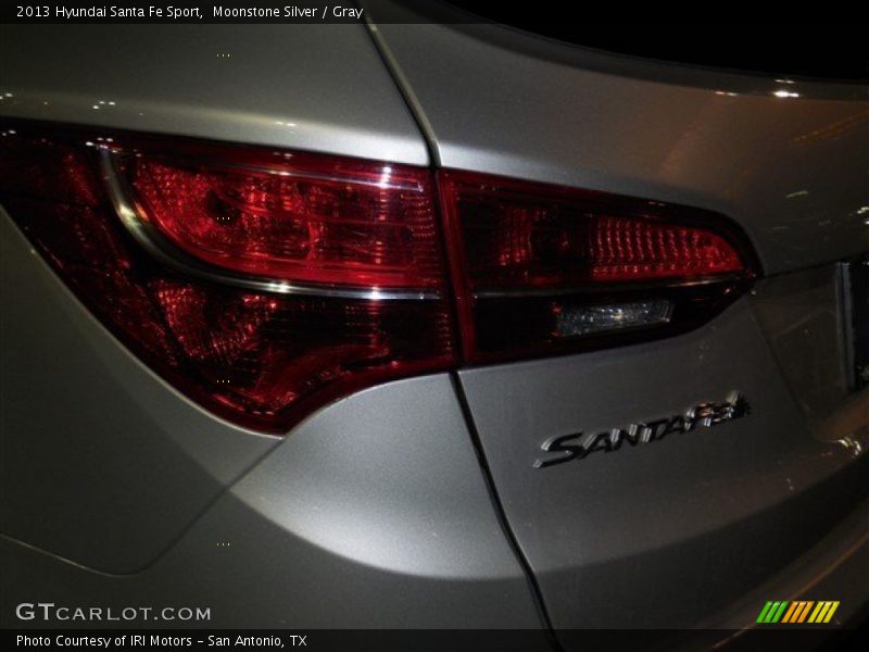 Moonstone Silver / Gray 2013 Hyundai Santa Fe Sport