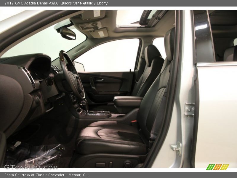 Quicksilver Metallic / Ebony 2012 GMC Acadia Denali AWD