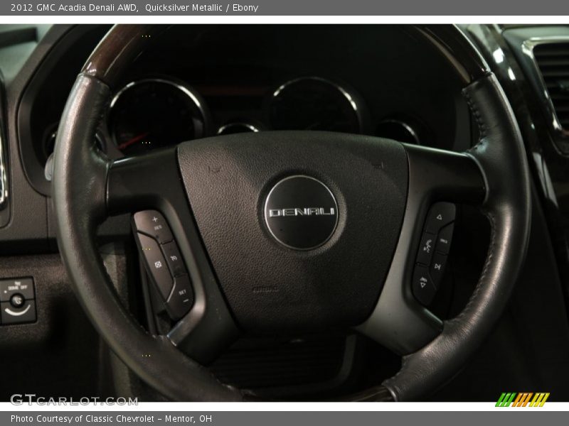Quicksilver Metallic / Ebony 2012 GMC Acadia Denali AWD