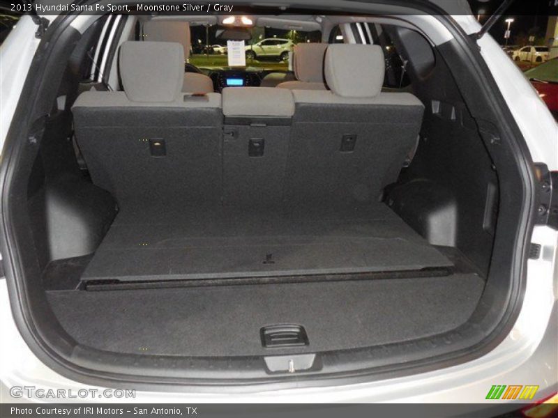 Moonstone Silver / Gray 2013 Hyundai Santa Fe Sport