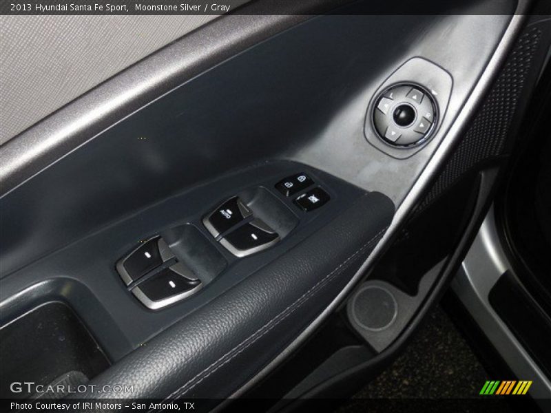 Moonstone Silver / Gray 2013 Hyundai Santa Fe Sport