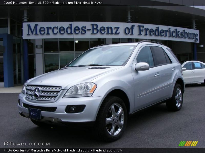 Iridium Silver Metallic / Ash 2006 Mercedes-Benz ML 500 4Matic