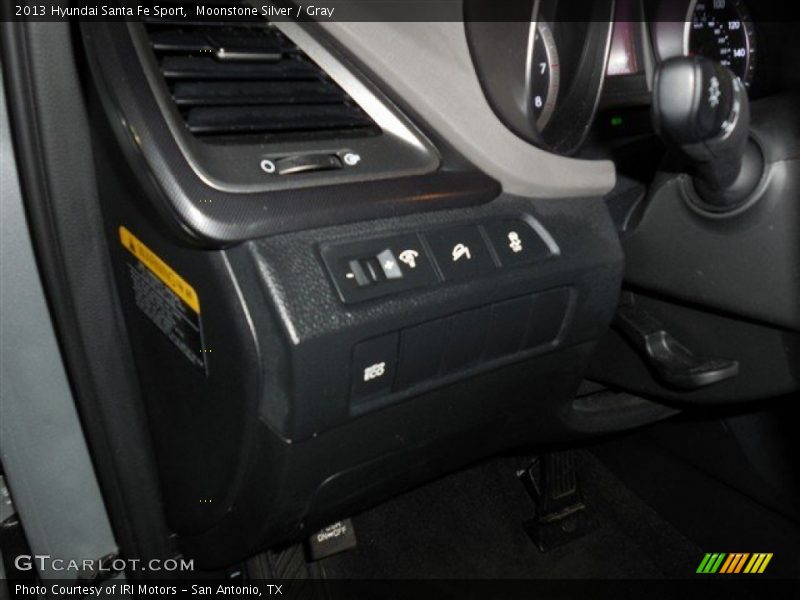 Moonstone Silver / Gray 2013 Hyundai Santa Fe Sport