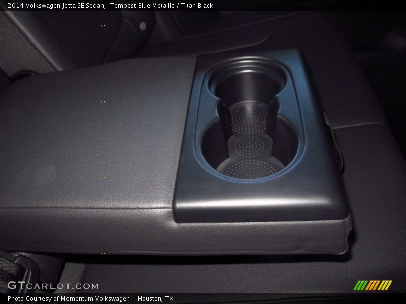 Tempest Blue Metallic / Titan Black 2014 Volkswagen Jetta SE Sedan