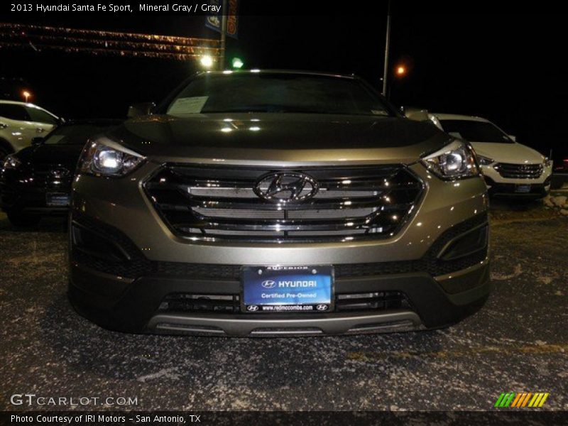 Mineral Gray / Gray 2013 Hyundai Santa Fe Sport