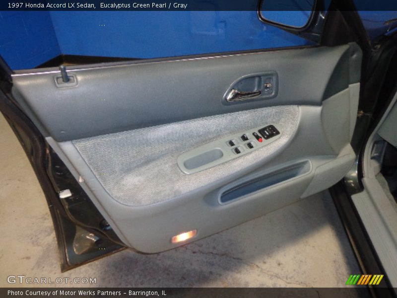 Eucalyptus Green Pearl / Gray 1997 Honda Accord LX Sedan
