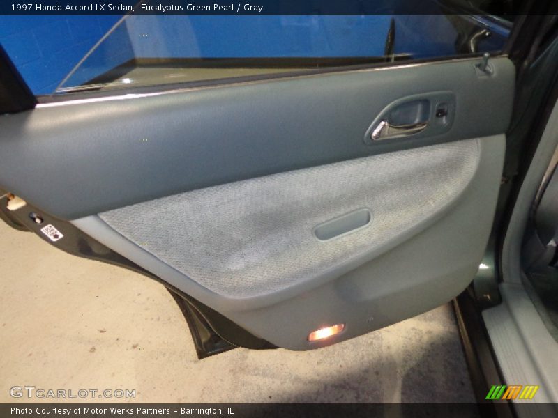 Eucalyptus Green Pearl / Gray 1997 Honda Accord LX Sedan