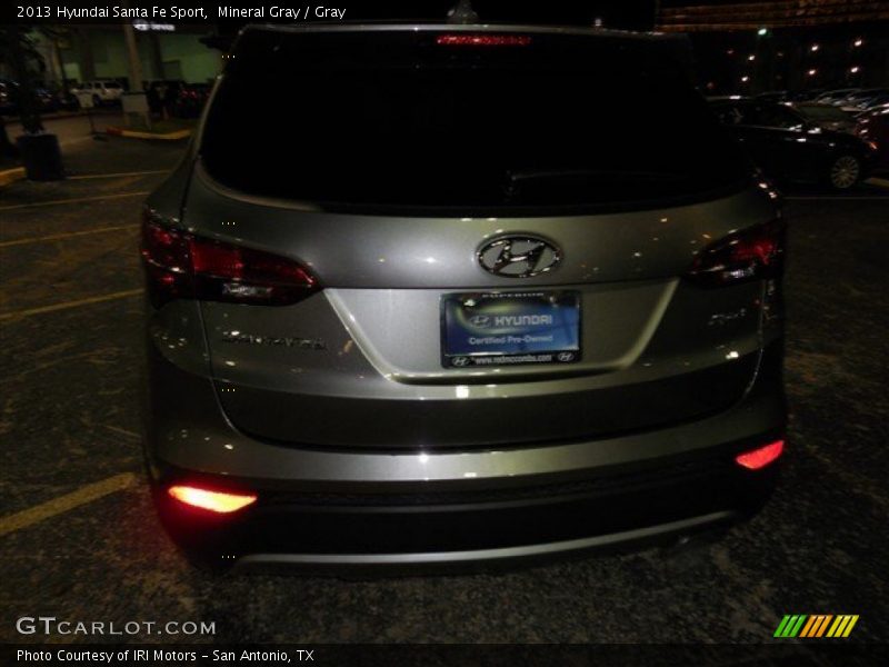 Mineral Gray / Gray 2013 Hyundai Santa Fe Sport