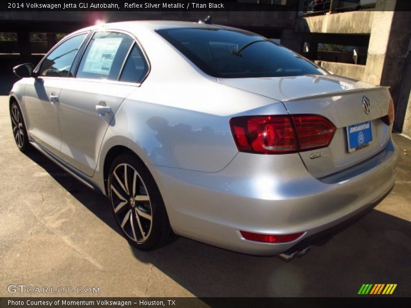 Reflex Silver Metallic / Titan Black 2014 Volkswagen Jetta GLI Autobahn