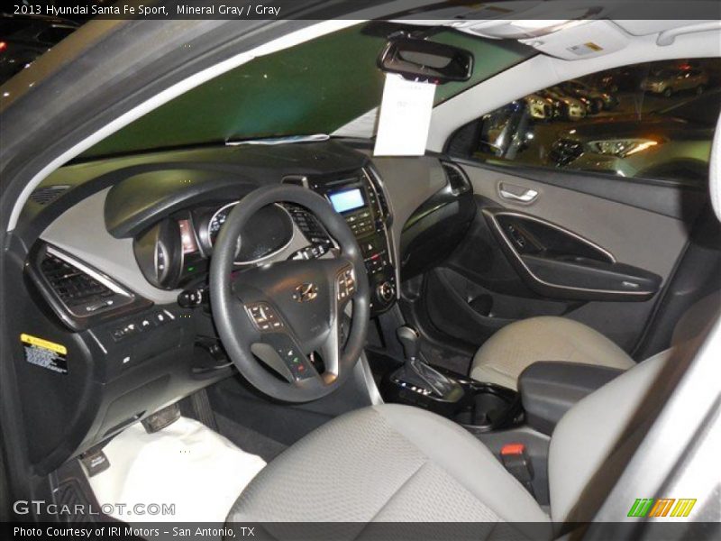 Mineral Gray / Gray 2013 Hyundai Santa Fe Sport