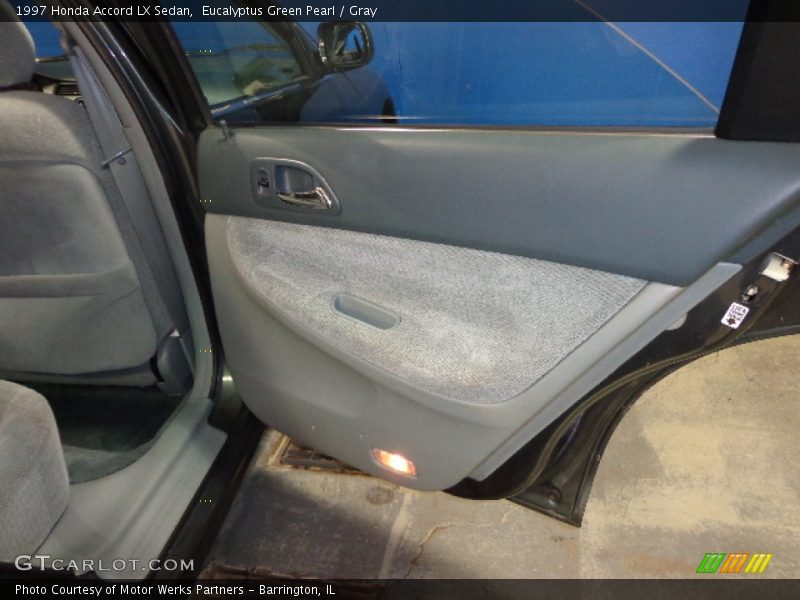 Eucalyptus Green Pearl / Gray 1997 Honda Accord LX Sedan