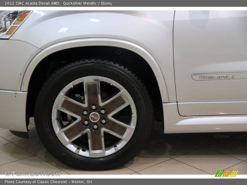Quicksilver Metallic / Ebony 2012 GMC Acadia Denali AWD