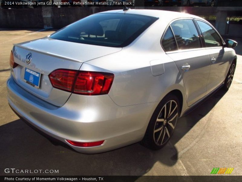 Reflex Silver Metallic / Titan Black 2014 Volkswagen Jetta GLI Autobahn