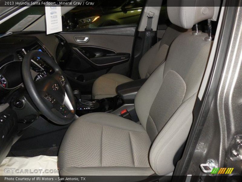 Mineral Gray / Gray 2013 Hyundai Santa Fe Sport