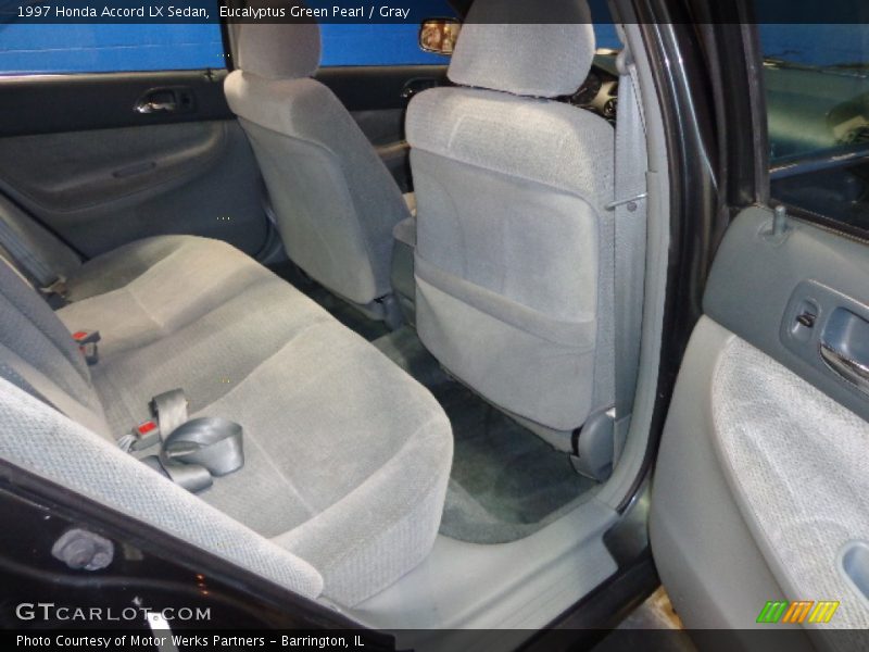 Eucalyptus Green Pearl / Gray 1997 Honda Accord LX Sedan