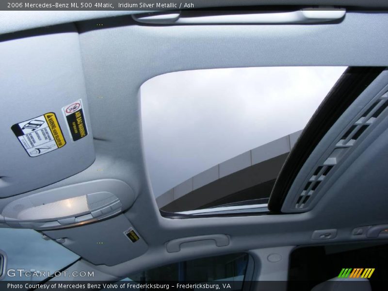 Iridium Silver Metallic / Ash 2006 Mercedes-Benz ML 500 4Matic