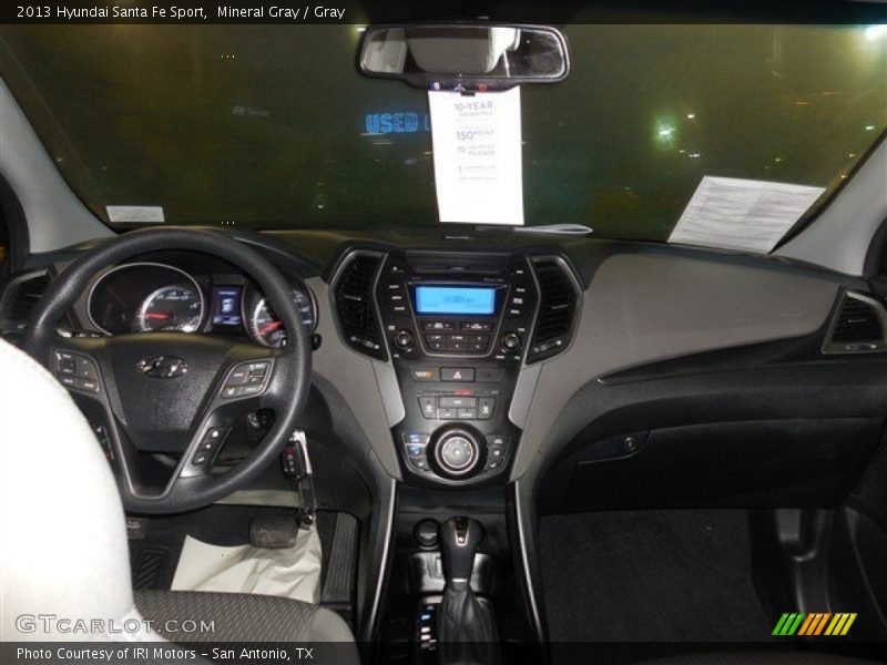 Mineral Gray / Gray 2013 Hyundai Santa Fe Sport