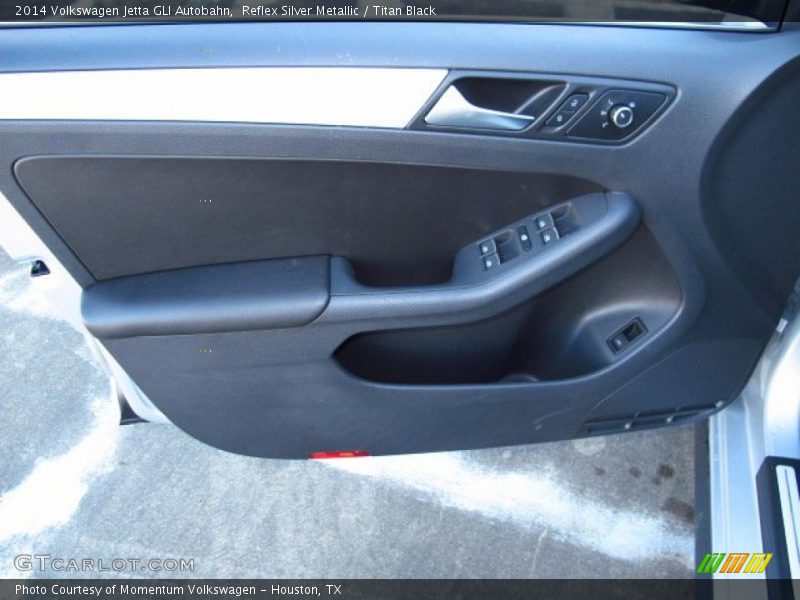 Reflex Silver Metallic / Titan Black 2014 Volkswagen Jetta GLI Autobahn