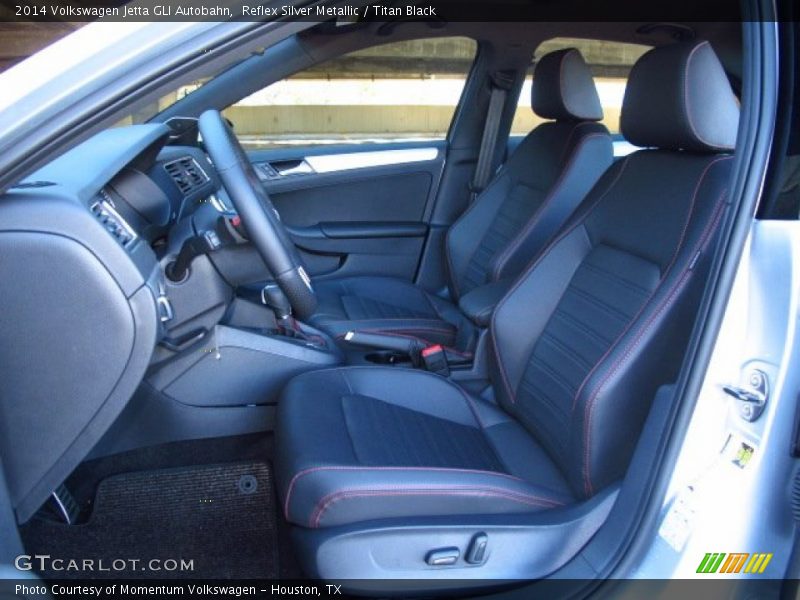 Reflex Silver Metallic / Titan Black 2014 Volkswagen Jetta GLI Autobahn