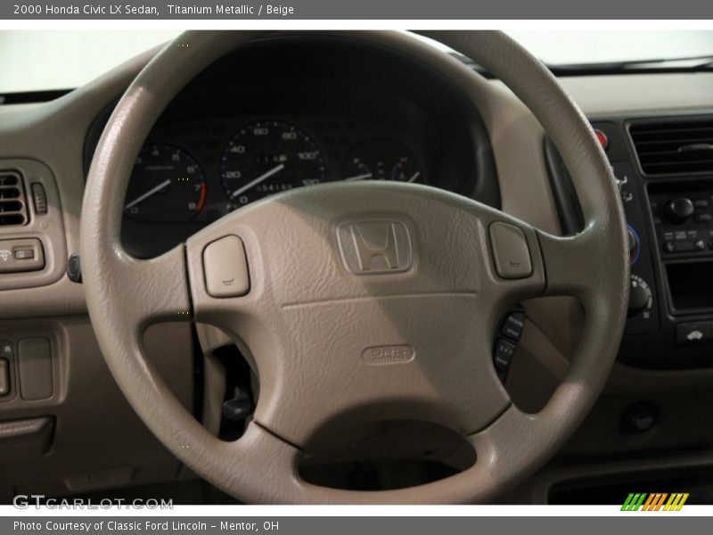  2000 Civic LX Sedan Steering Wheel