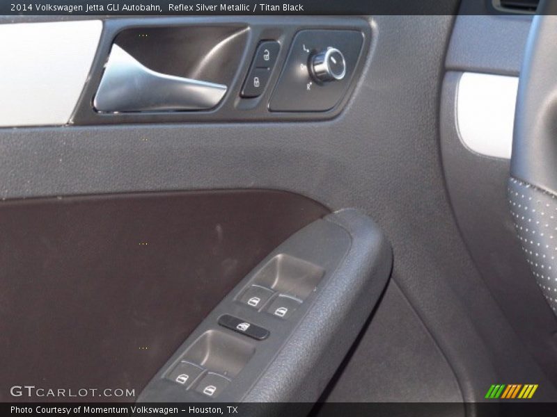 Reflex Silver Metallic / Titan Black 2014 Volkswagen Jetta GLI Autobahn