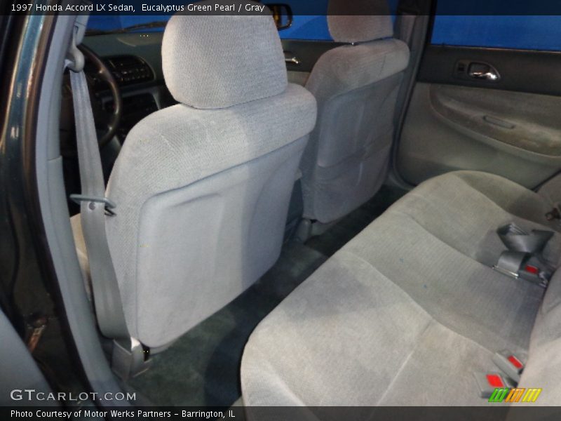 Eucalyptus Green Pearl / Gray 1997 Honda Accord LX Sedan