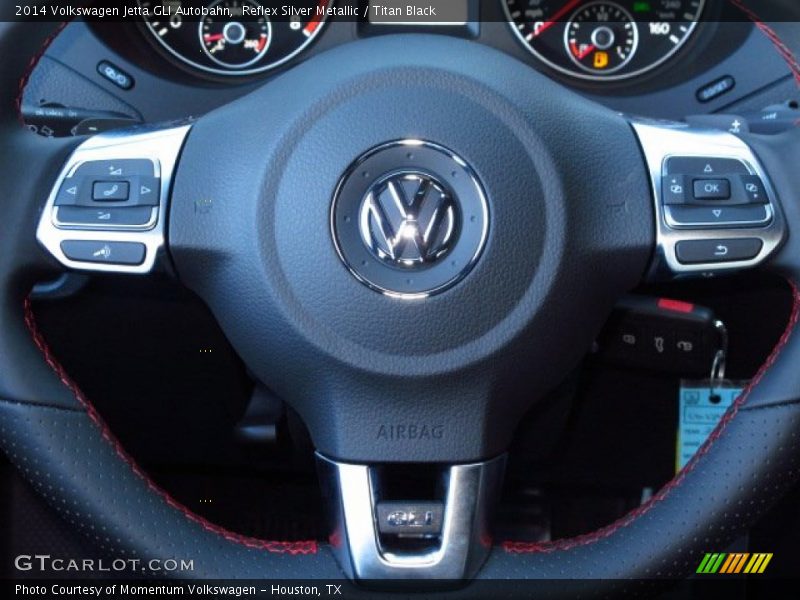 Reflex Silver Metallic / Titan Black 2014 Volkswagen Jetta GLI Autobahn